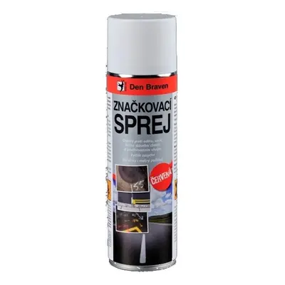 Den Braven - jelölő spray 500ml - piros