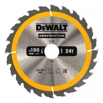 DT1944 fűrészlap 190x30mm 24z DeWALT DeWALT