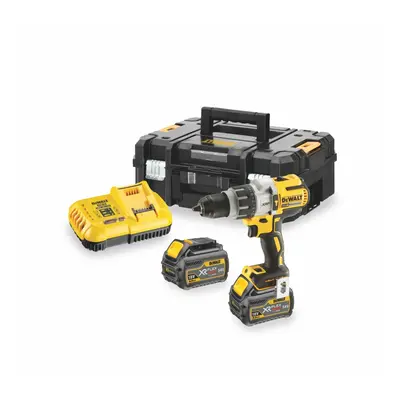 DCD996T2 Akkumulátoros háromsebességes ütvefúró 18V, 2x 6,0Ah DeWALT FLEXVOLT tokkal