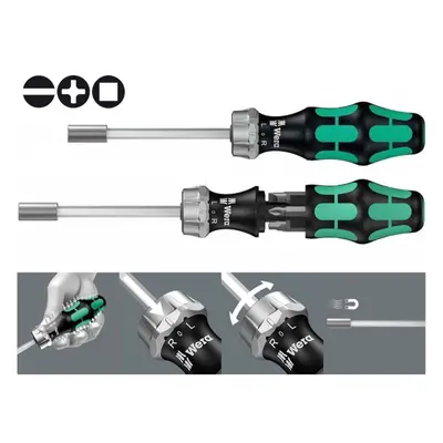 Wera 051510 Bit-tartó Kraftform Kompakt 27 szett 1 db, beleértve a biteket a fogantyúban (7 dara