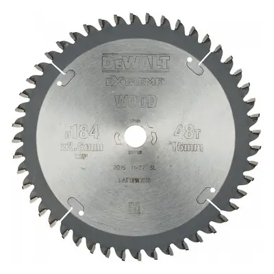 Fűrészlap 184x16mm 48z TCG -5° DeWALT DT4092