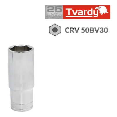 Hosszú hatszögletű dugókulcs 1/4" 13 mm TVARDY (10/100)