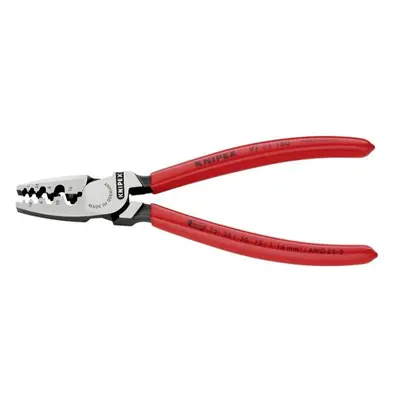 KNIPEX 97 71 180 krimpelő fogó 180 mm-es véghüvelyekhez - polírozott fej, műanyag hüvelyekhez