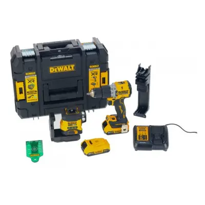 DeWALT DCK2095D2T 18V 2x2.0 Ah XR akkumulátoros kombinált szerszámkészlet