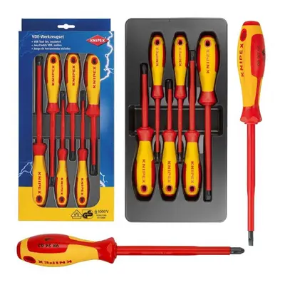 Villanyszerelő csavarhúzó VDE Knipex 00 20 12 V01 (6 darabos készlet) PL+PH