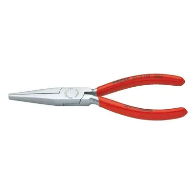 Lapos fogó Langbeck 140 mm (meghosszabbított pofákkal) KNIPEX 30 13 140 - krómozott, műanyag hüv