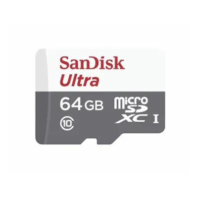 SANDISK SDSQUNS-064G-GN3MN micro SDHC 64 GB CL10 memóriakártya adapterrel