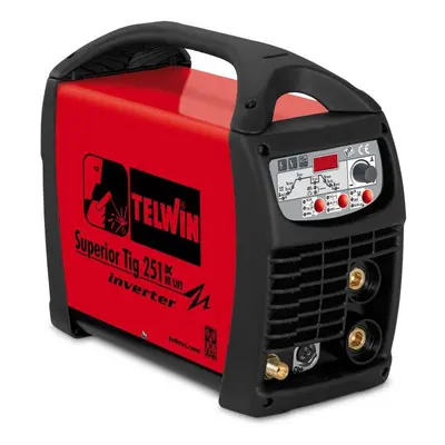 Superior TIG inverteres hegesztőgép TIG 251 DC - HF/LIFT/VRD Telwin Solo