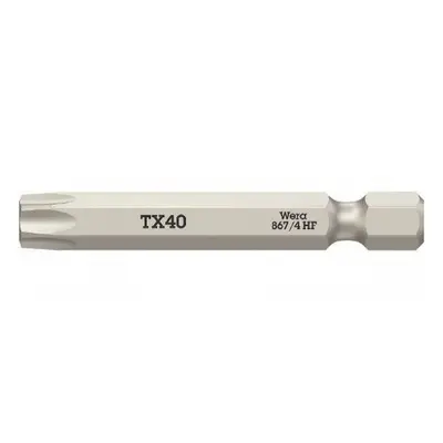 Wera 060511 Csavarhúzóhegy 1/4" TX 40 867/4 Torx® HF 1/4" TX 40 867/4 Torx® HF tartási funkcióva