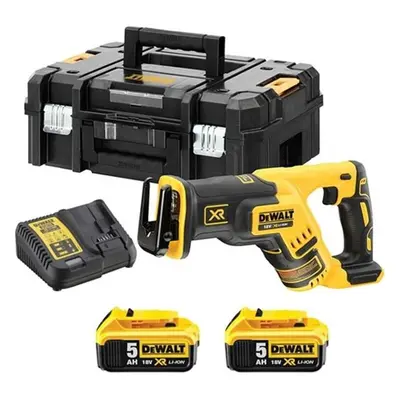 Akkus dugattyús fűrész 18V 2x5.0Ah DEWALT DCS367P2