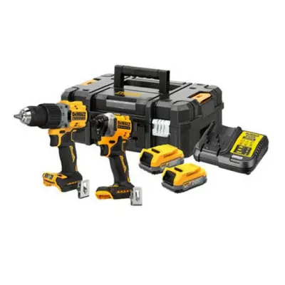 Akkus 18V 2x1,7 Ah XR DeWALT POWERSTACK DCK2051E2T vezeték nélküli 18V DCK2051E2T