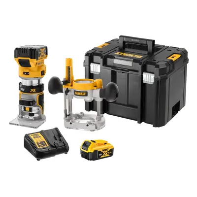 Akkumulátoros kombinált marógép 18V 2x5,0Ah DeWALT DCW604P2