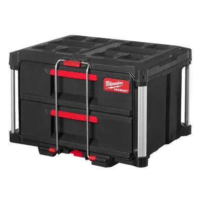 Milwaukee 4932472129 - Compact Packout™ 2 fiókos rendszerszervező doboz