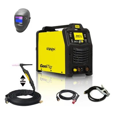 KOWAX GeniTig® 220AC/DC LCD + zseblámpa + kábelek