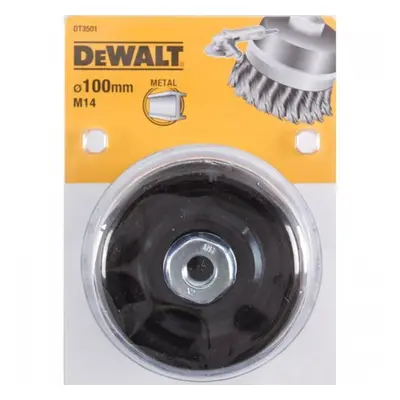 Drótkefe csavart csomók hossza 24mm átmérő 100mm a DeWALT DT3501 szögcsiszolóhoz