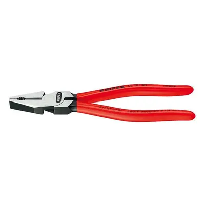 Erő kombinált fogó 180 mm. KNIPEX 02 01 180 - polírozott, műanyag hüvelyek