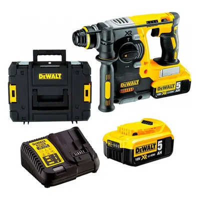 Akkus kombi kalapács DeWalt DCH274P2 SDS-Plus 18V, 2x 5,0Ah XR Li-Ion + gyorstokmány + tok