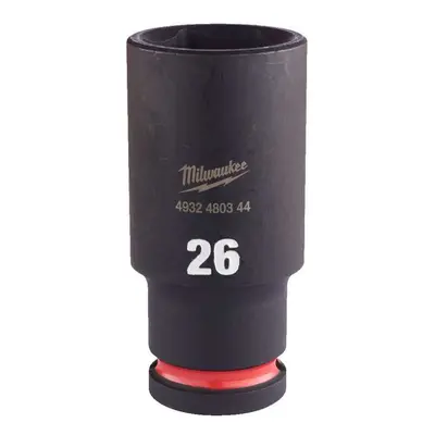 1/2" Milwaukee Shockwave™ Impact Duty 26 mm-es dugókulcs, ütő, meghosszabbított