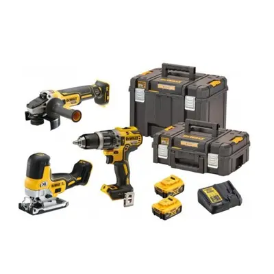 Akkumulátoros akkumulátoros kombinált szerszámkészlet 18V 2x5.0 Ah XR DeWALT DCK329P2T