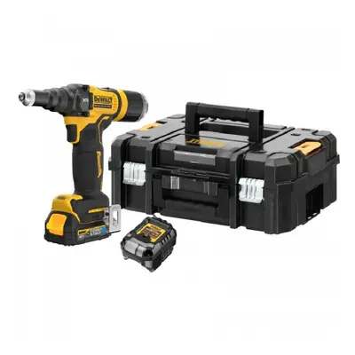 Akkumulátoros szegecselő 4,8 mm-es szegecsekhez 18V 1x1,7Ah DeWALT DCF403E1GT 18V 1x1,7Ah DeWALT