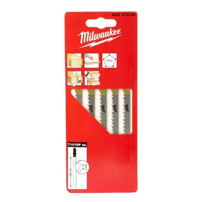 Speciális 105 x 4 mm-es Milwaukee T 101 DP fűrészlapok a precíz és egyenes vágásokhoz (fa és műa