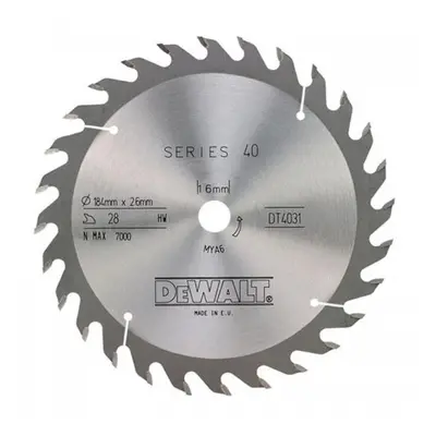 Fűrészlap 184x16mm 28z ATB 25° DeWALT DT4031 DT4031