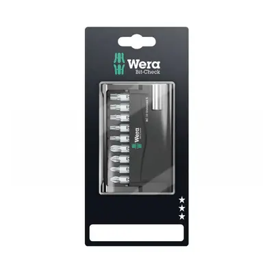 Wera 073416 Bit-Check 10 Universal 5 SB tartóval 899/4/1 (10 darabos készlet)