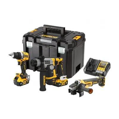 Akkumulátoros akkumulátoros kombinált szerszámkészlet 18V 2x5.0 Ah XR DeWALT DCK355P2T 18V DCK35