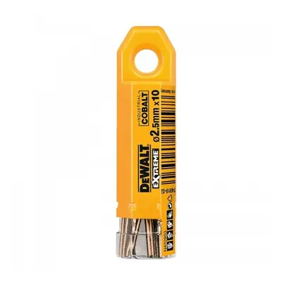 Fém fúrószár HSS-E COBALT 2,5×57mm (10db) DeWALT DT4919