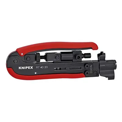 Knipex 97 40 20 SB tömörítő szerszám koaxiális csatlakozókhoz