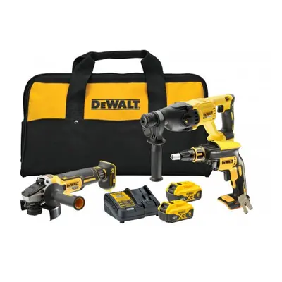 Akkumulátoros vezeték nélküli kombinált szerszámkészlet 18V 2x5.0 Ah XR DeWALT DCK304P2