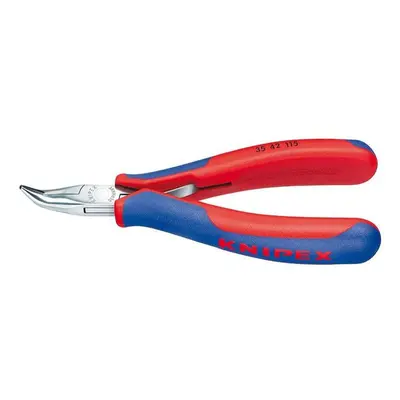 Elektronikai szerelőfogó 115 mm KNIPEX 35 42 115 - polírozott fej, többkomponensű hüvelyek