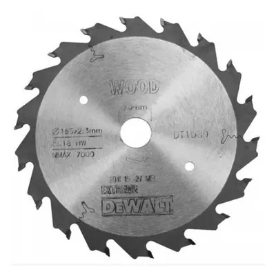 Fűrészlap merülőfűrészhez 165x20mm 18z DeWALT DT1089 DeWALT DT1089