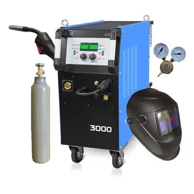 KÜHTREIBER KITin 3000 Multi MIG Synergic + Fáklya + Szelep + Motorháztető + Full CO2 palack