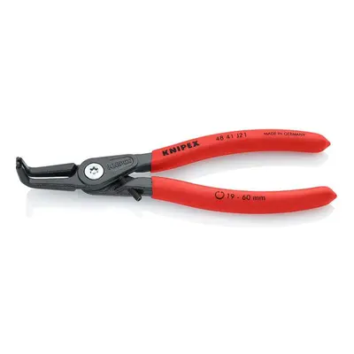 KNIPEX 48 41 J21 precíziós fogó belső gyűrűkhöz, 165 mm - csúszásmentes fogantyúval