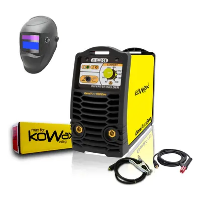 KOWAX GeniArc® 160EVO + 3 m kábelek + burkolat + elektródák 2,5 mm/2,5 kg