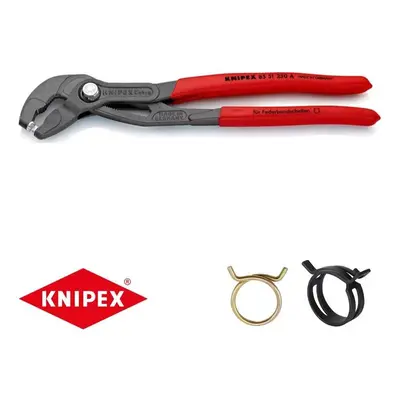 Tömlőfogó fogó KNIPEX 85 51 250 A, 250 mm - csúszásmentes fogantyú, tinta-szürke foszfátozott