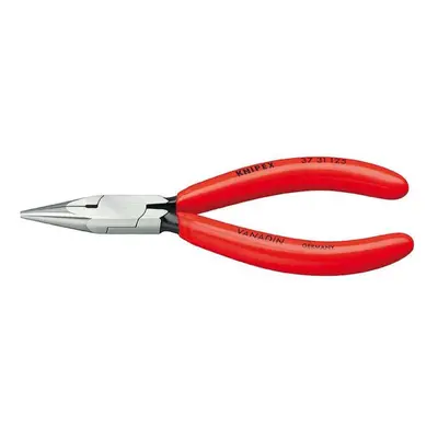 Finomelektronikai fogó 125 mm KNIPEX 37 31 125 - csiszolt fej, műanyag hüvelyek