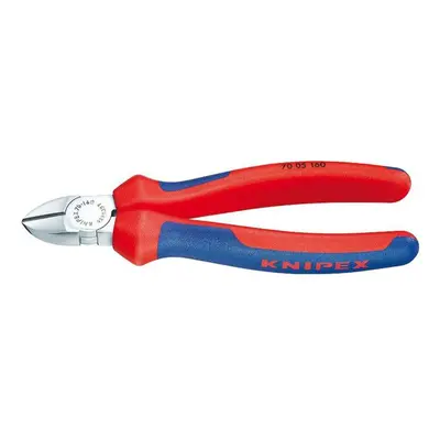 Oldalvágó fogó 180 mm KNIPEX 70 05 180 - krómozott, többkomponensű hüvelyek