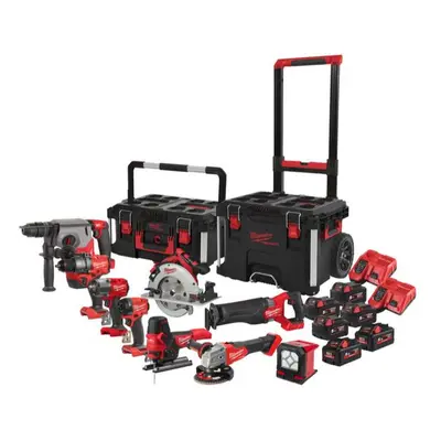 Milwaukee M18FPP9A-555T akkumulátoros szerszámkészlet, 4933492524