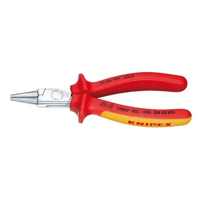 Körfogó 160 mm VDE (1000 V). KNIPEX 22 06 160 - krómozott, többkomponensű hüvelyes fogó.