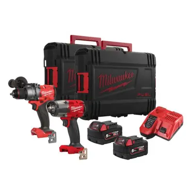 Milwaukee M18FPP2F3-502X akkumulátoros szerszámkészlet, 4933492518