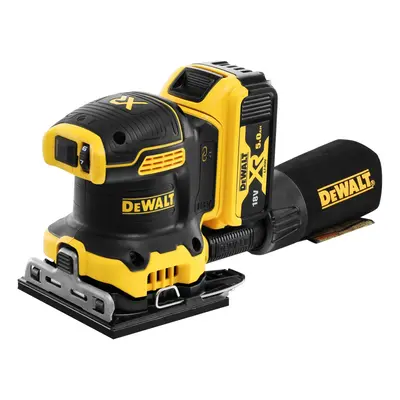 Akkus vibrációs csiszológép DEWALT DCW200P2 18V 2x5.0Ah