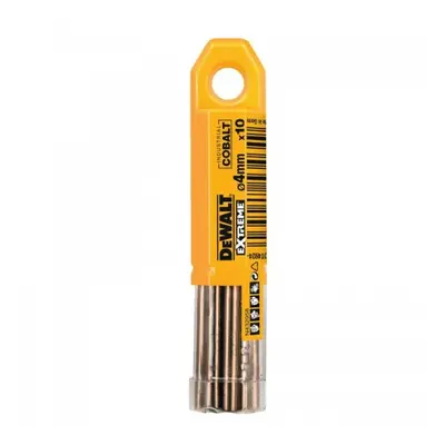 Fém fúrószár HSS-E COBALT 4×75mm (10db) DeWALT DT4924