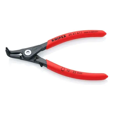 KNIPEX 49 41 A11 precíziós fogó külső karikagyűrűkhöz, 130 mm - csúszásmentes fogantyúval