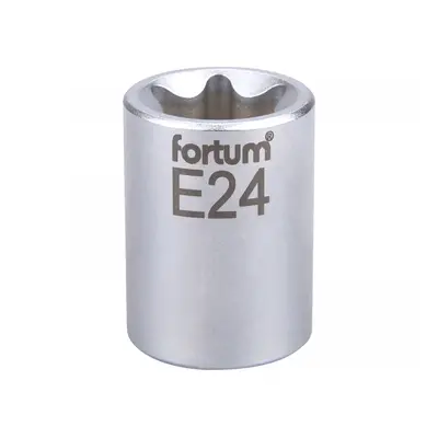 Belső TORX dugókulcs, 1/2", E 24, L 38mm, 61CrV5