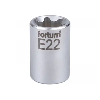 Belső TORX dugókulcs, 1/2", E 22, L 38mm, 61CrV5