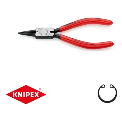 Körkörös fogó 140 mm, belső egyenes. Knipex - 44 11 J1 - DIN 5265 C. Polírozott, műanyag bevonat