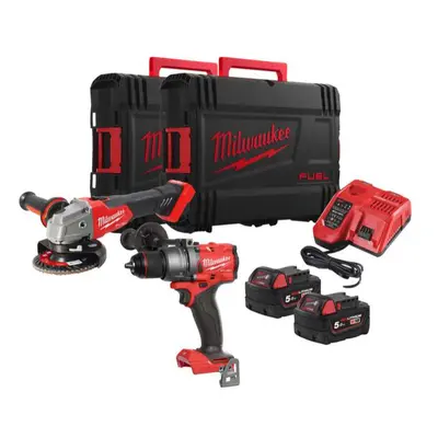 Milwaukee M18FPP2E3-502X akkumulátoros szerszámkészlet, 4933492516