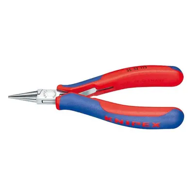 Elektronikai szerelőfogó 115 mm KNIPEX 35 32 115 - polírozott fej, többkomponensű hüvelyek